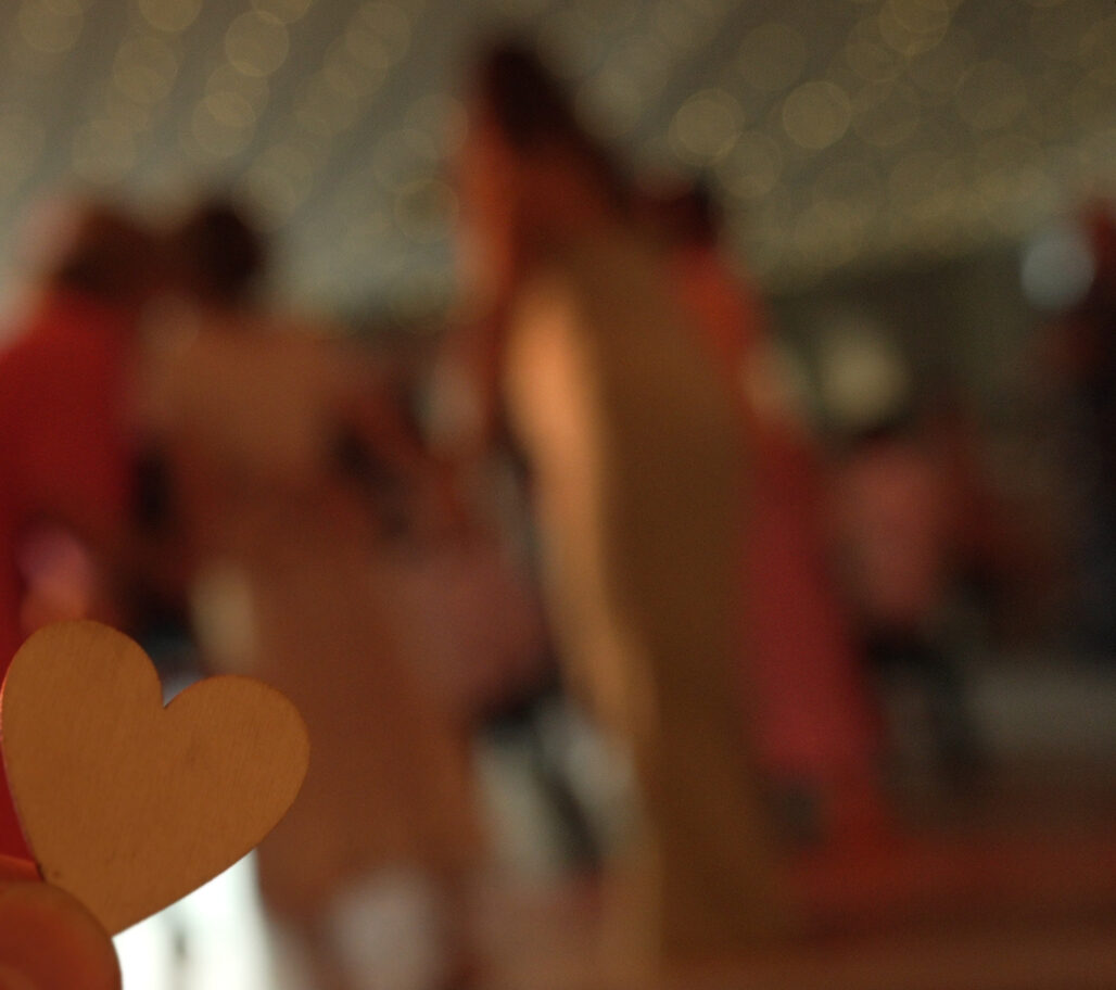 Evening dance floor preserved on wedding video in Belfast